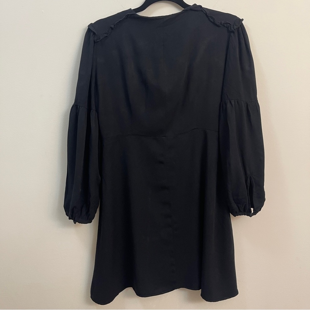 Mango Black Long sleeve Dress in size Medium - Picture 2 of 8